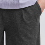pantalón ancho con goma cintura de ICHI